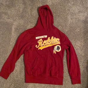 Washington Redskins Adult Small Hoodie Sweatshirt